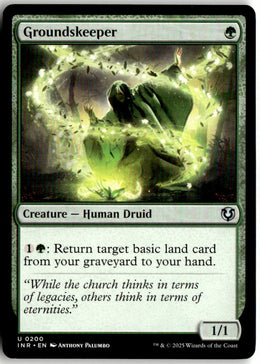 Groundskeeper - Innistrad Remastered #200 - Near Mint - Normal