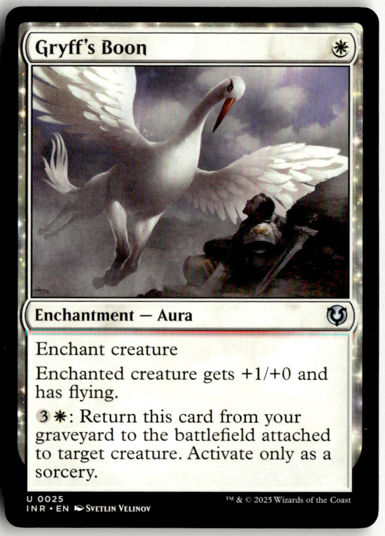 Gryff's Boon - Innistrad Remastered #25 - Near Mint - Normal