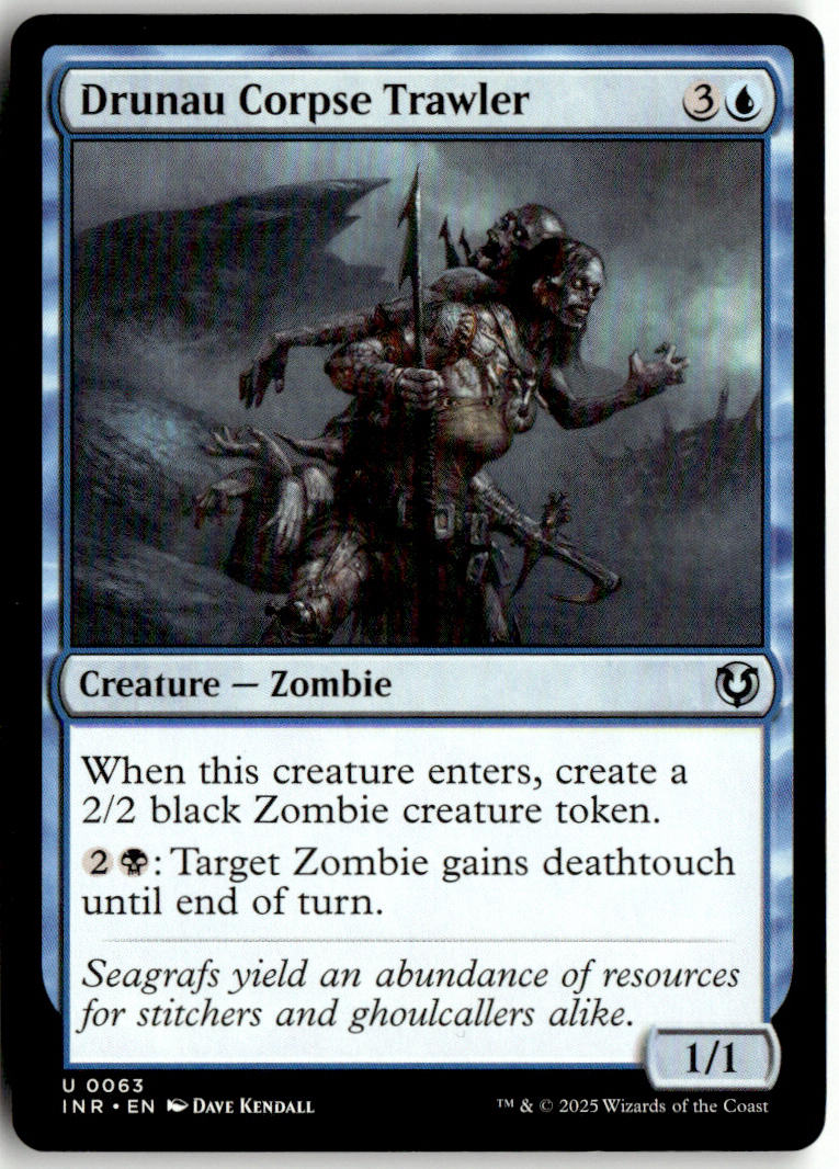 Drunau Corpse Trawler - Innistrad Remastered #63 - Near Mint - Normal