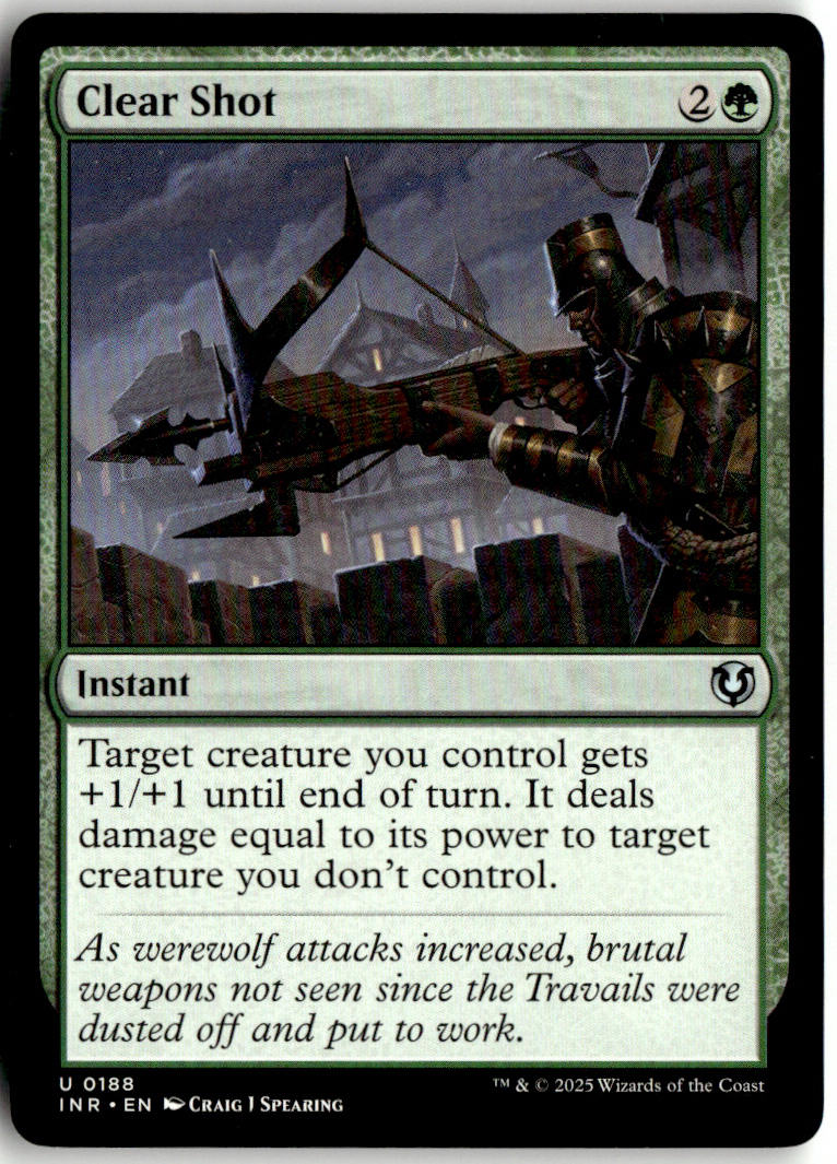 Clear Shot - Innistrad Remastered #188 - Near Mint - Normal