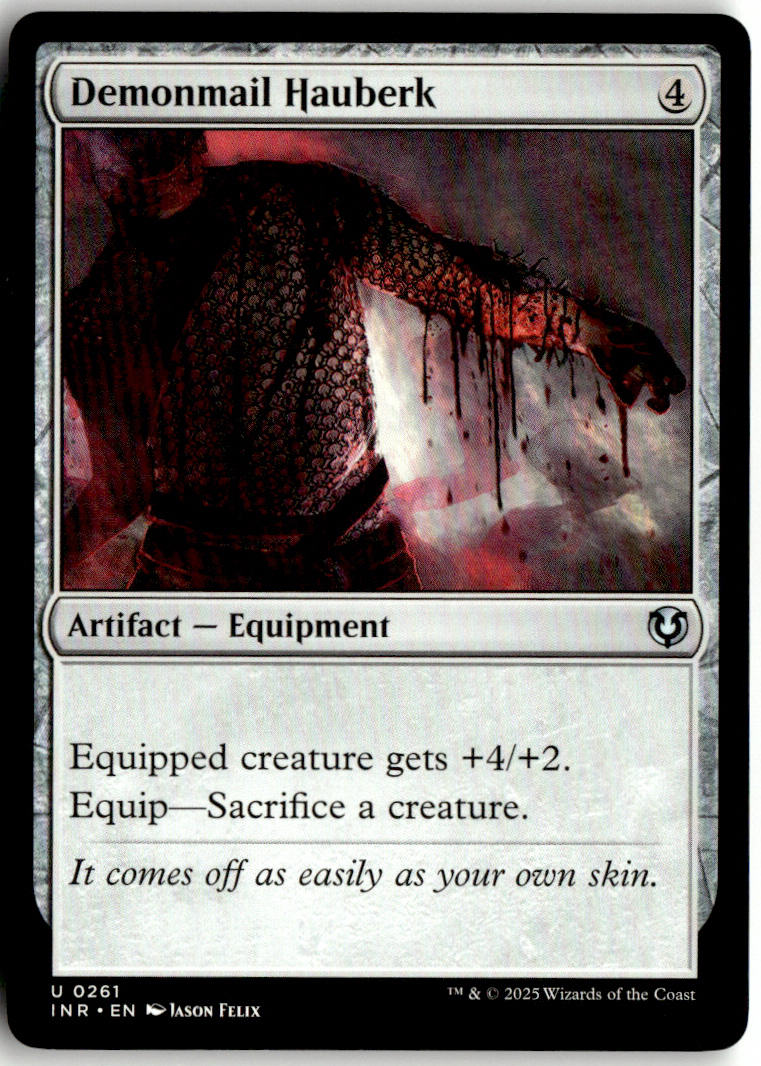 Demonmail Hauberk - Innistrad Remastered #261 - Near Mint - Normal