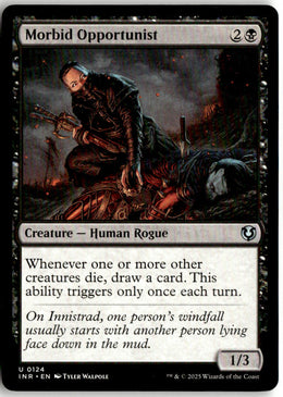 Morbid Opportunist - Innistrad Remastered #124 - Near Mint - Normal