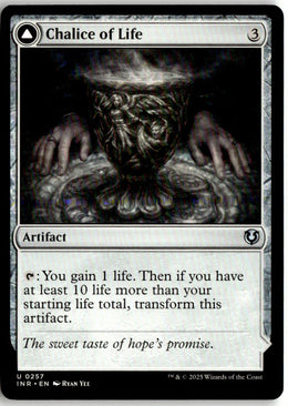 Chalice of Life // Chalice of Death - Innistrad Remastered #257 - Near Mint - Normal