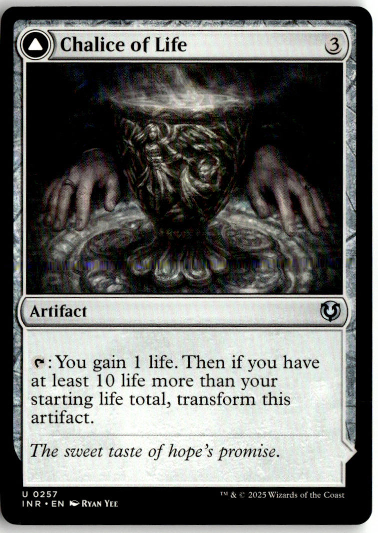 Chalice of Life // Chalice of Death - Innistrad Remastered #257 - Near Mint - Normal