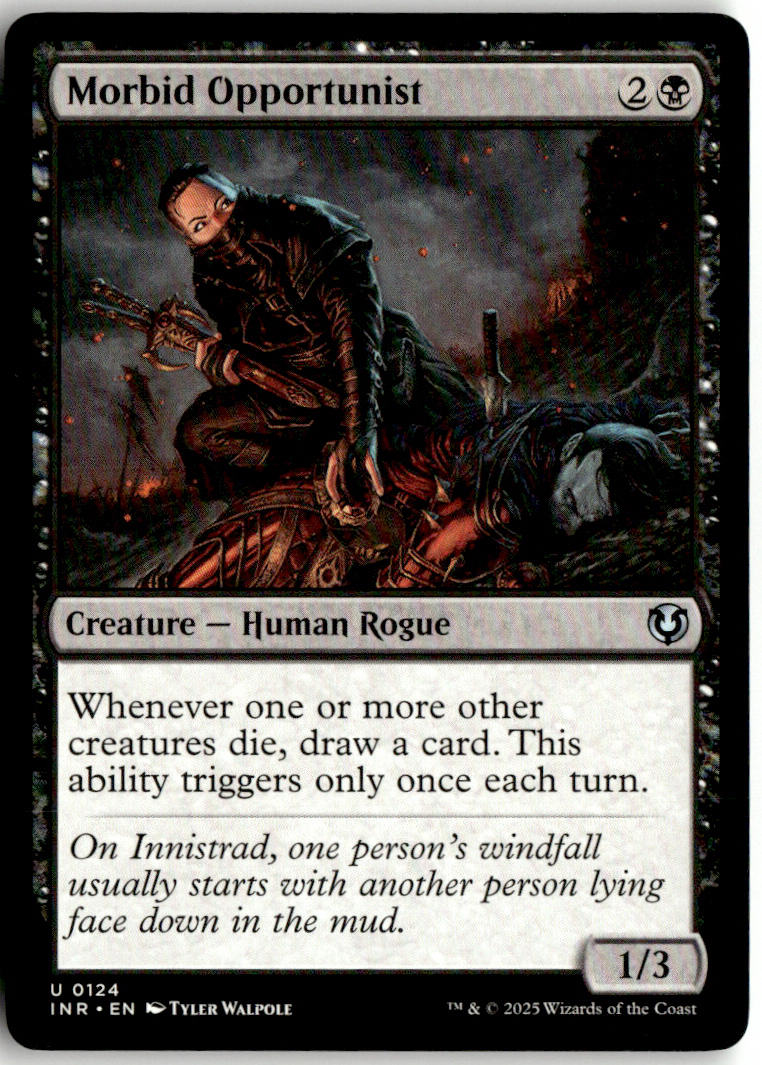 Morbid Opportunist - Innistrad Remastered #124 - Near Mint - Normal