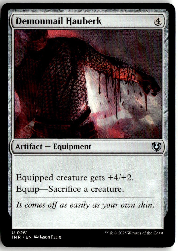 Demonmail Hauberk - Innistrad Remastered #261 - Near Mint - Normal