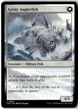 Grizzled Angler // Grisly Anglerfish - Innistrad Remastered #67 - Near Mint - Manual