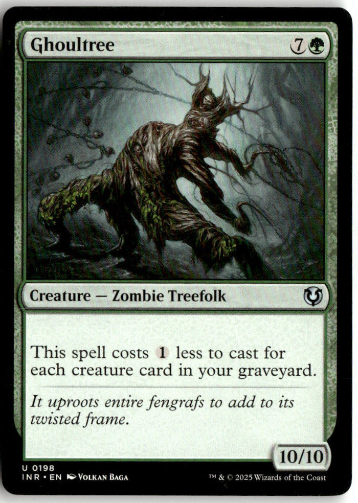 Ghoultree - Innistrad Remastered #198 - Near Mint - Manual