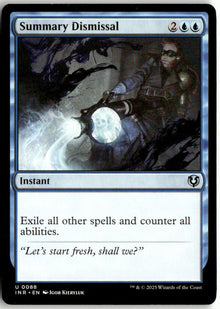 Summary Dismissal - Innistrad Remastered #88 - Near Mint - Manual