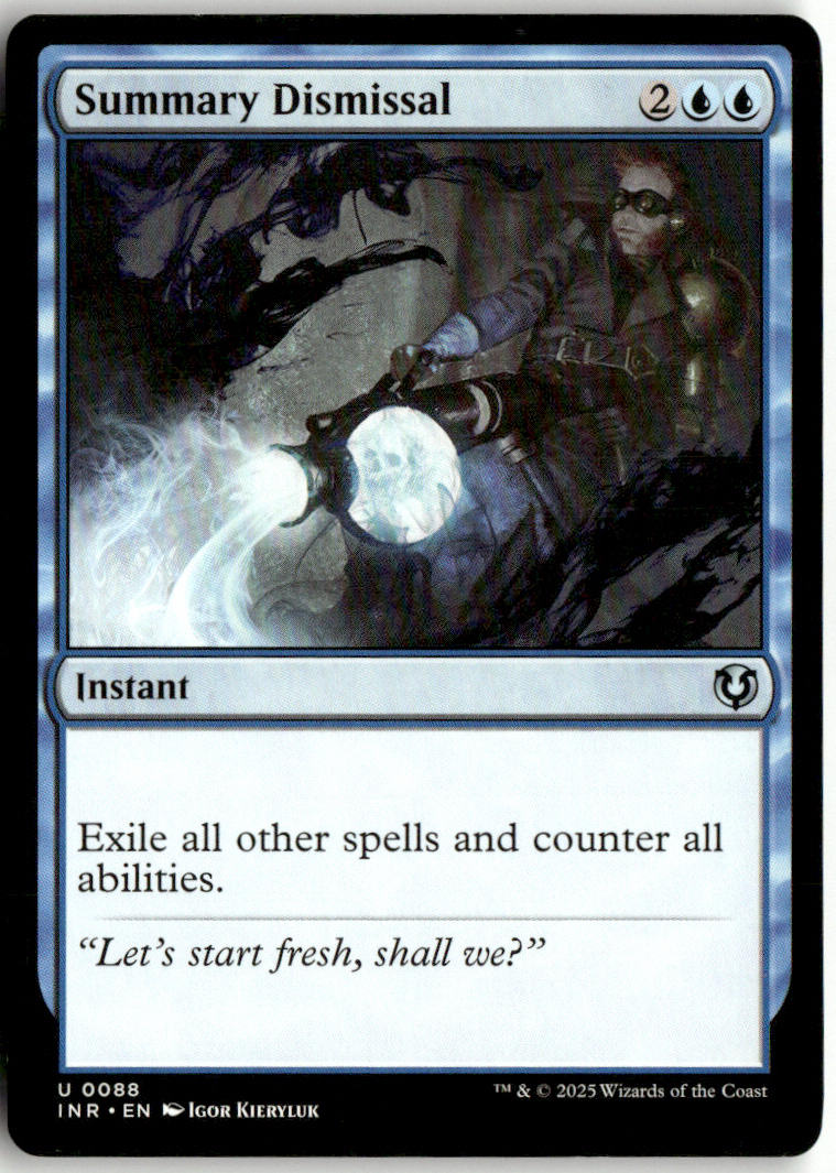 Summary Dismissal - Innistrad Remastered #88 - Near Mint
