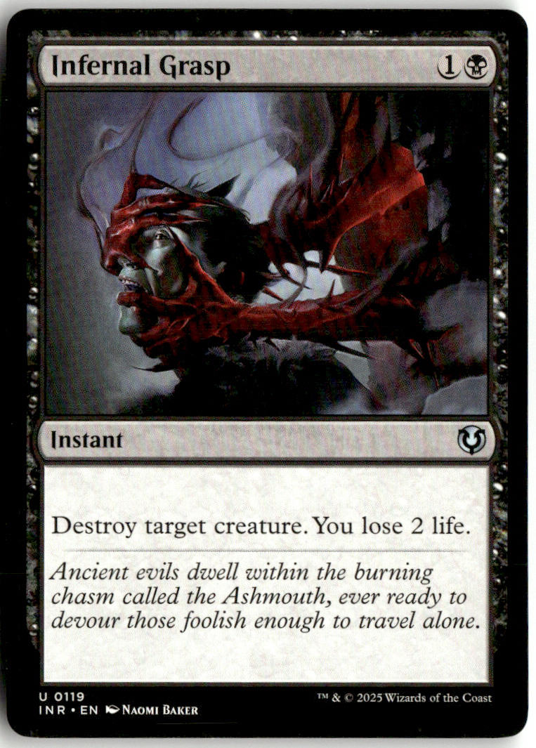 Infernal Grasp - Innistrad Remastered #119 - Near Mint