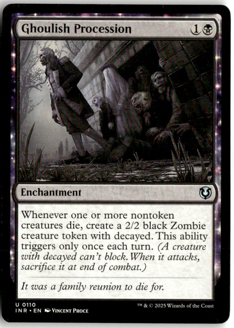 Ghoulish Procession - Innistrad Remastered #110 - Near Mint