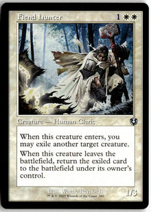 Fiend Hunter - Innistrad Remastered #340 - Near Mint - Manual