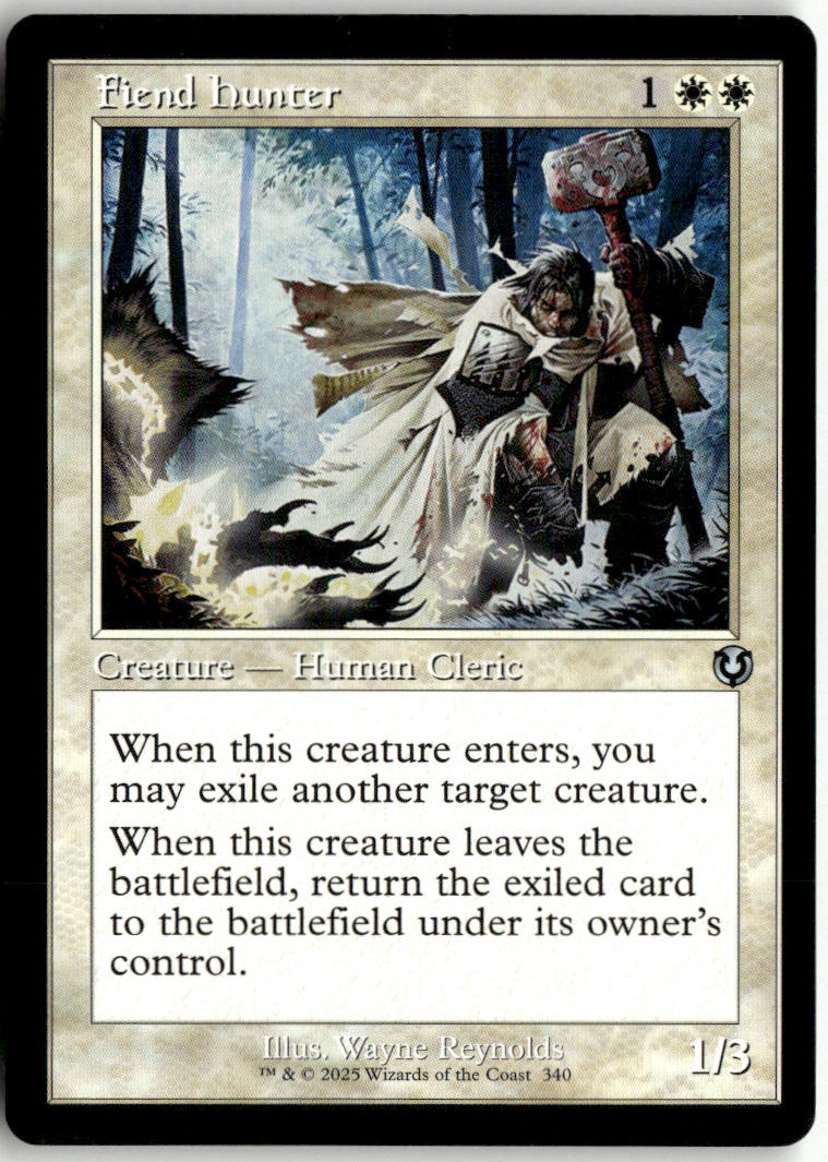 Fiend Hunter - Innistrad Remastered #340 - Near Mint
