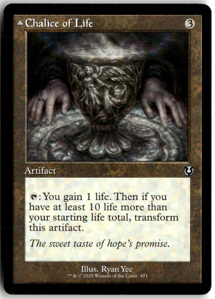 Chalice of Life // Chalice of Death - Innistrad Remastered #471 - Near Mint - Manual