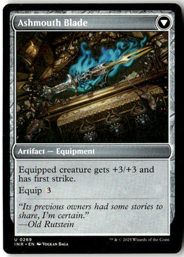 Neglected Heirloom // Ashmouth Blade - Innistrad Remastered #269 - Near Mint - Manual