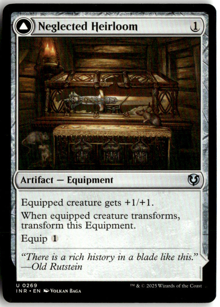 Neglected Heirloom // Ashmouth Blade - Innistrad Remastered #269 - Near Mint