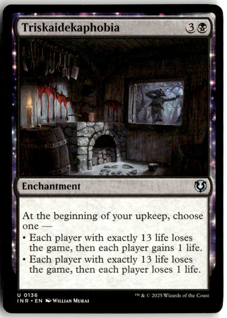Triskaidekaphobia - Innistrad Remastered #136 - Near Mint