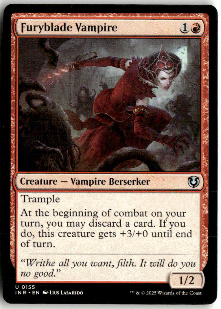 Furyblade Vampire - Innistrad Remastered #155 - Near Mint