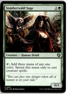 Somberwald Sage - Innistrad Remastered #215 - Near Mint - Manual