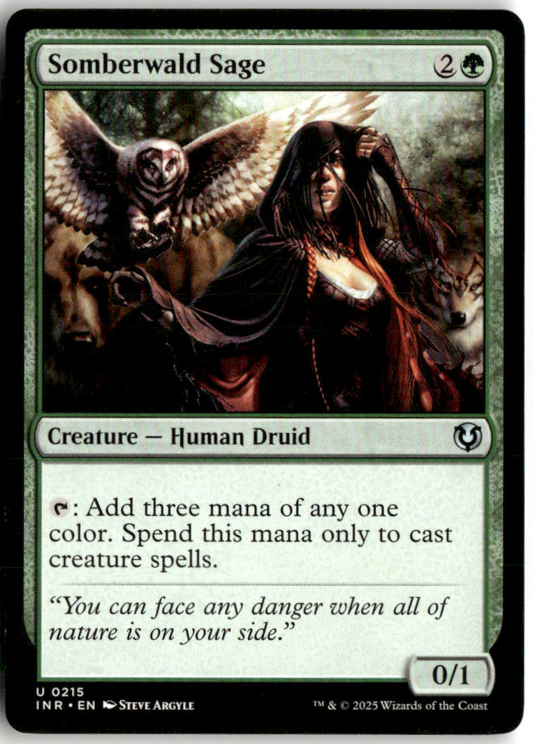 Somberwald Sage - Innistrad Remastered #215 - Near Mint