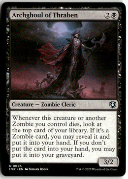 Archghoul of Thraben - Innistrad Remastered #95 - Near Mint - Manual