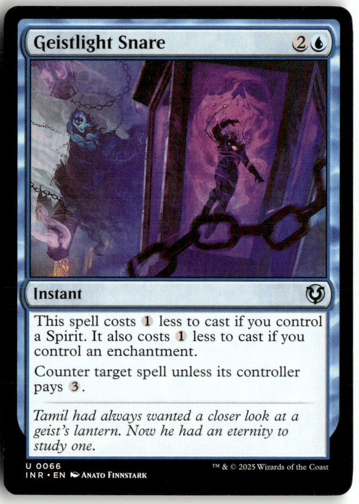 Geistlight Snare - Innistrad Remastered #66 - Near Mint - Manual