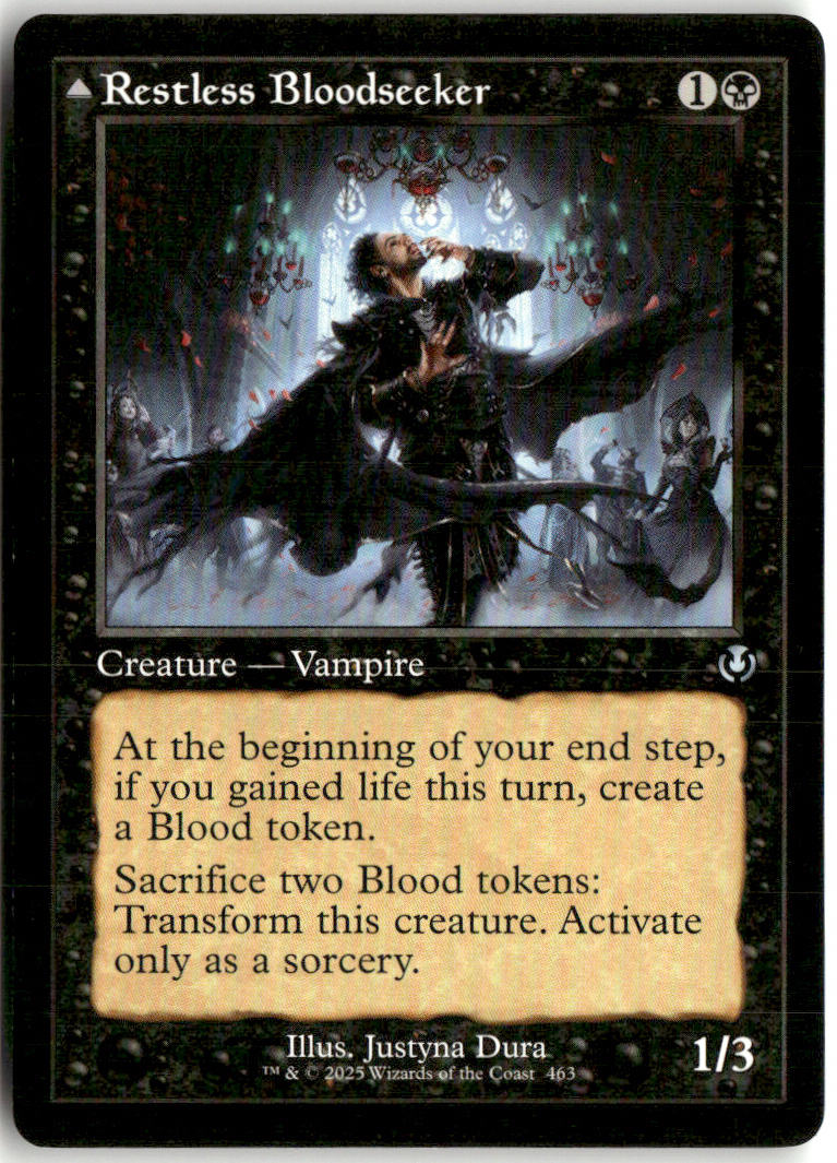 Restless Bloodseeker // Bloodsoaked Reveler - Innistrad Remastered #463 - Near Mint