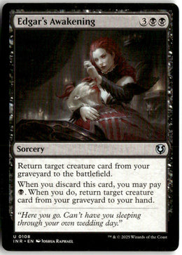 Edgar's Awakening - Innistrad Remastered #108 - Near Mint - Manual
