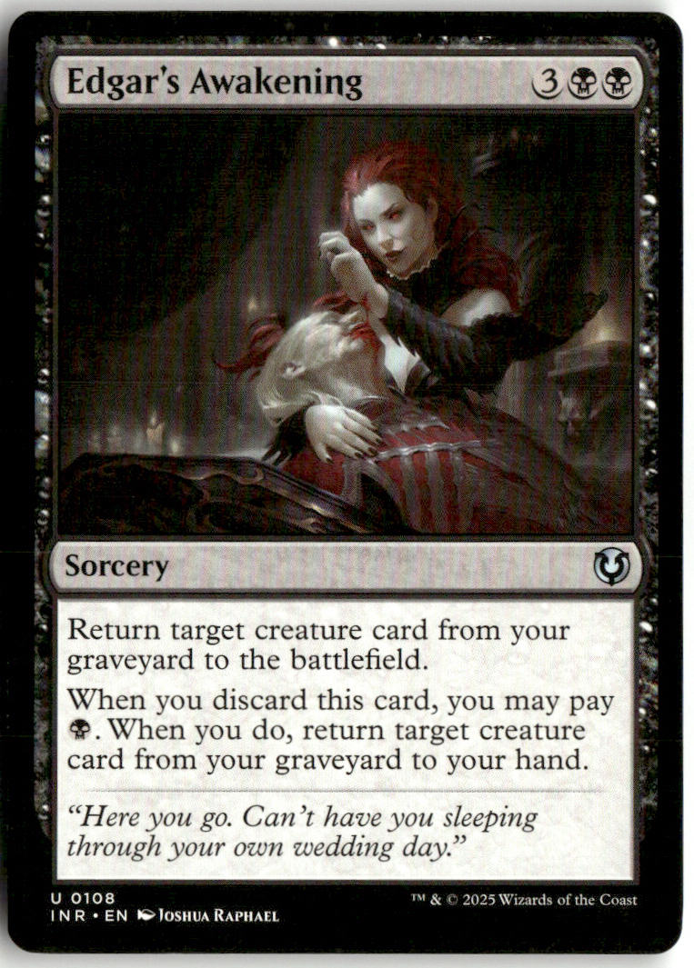 Edgar's Awakening - Innistrad Remastered #108 - Near Mint