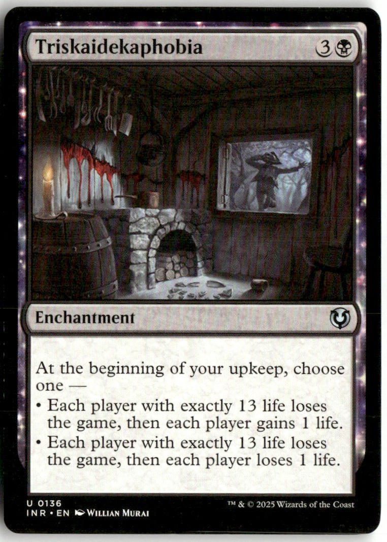 Triskaidekaphobia - Innistrad Remastered #136 - Near Mint
