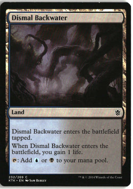 Dismal Backwater - Khans of Tarkir #232 - Near Mint - Manual