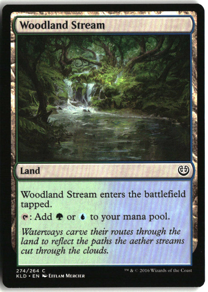 Woodland Stream - Kaladesh #274 - Near Mint - Normal