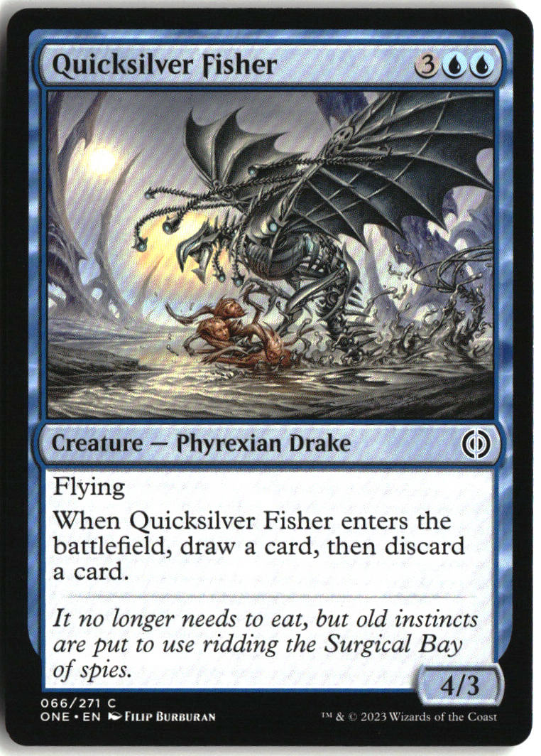 Quicksilver Fisher - Phyrexia: All Will Be One #66 - Near Mint
