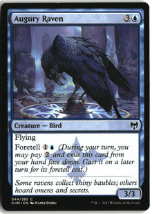 Augury Raven - Kaldheim #44 - Near Mint - Manual