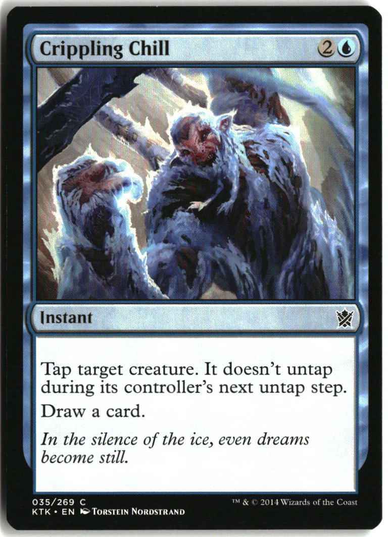 Crippling Chill - Khans of Tarkir #35 - Near Mint
