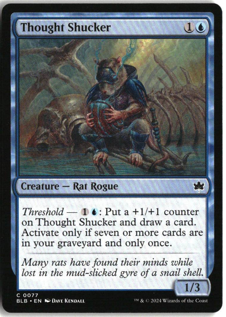 Thought Shucker - Bloomburrow #77 - Near Mint