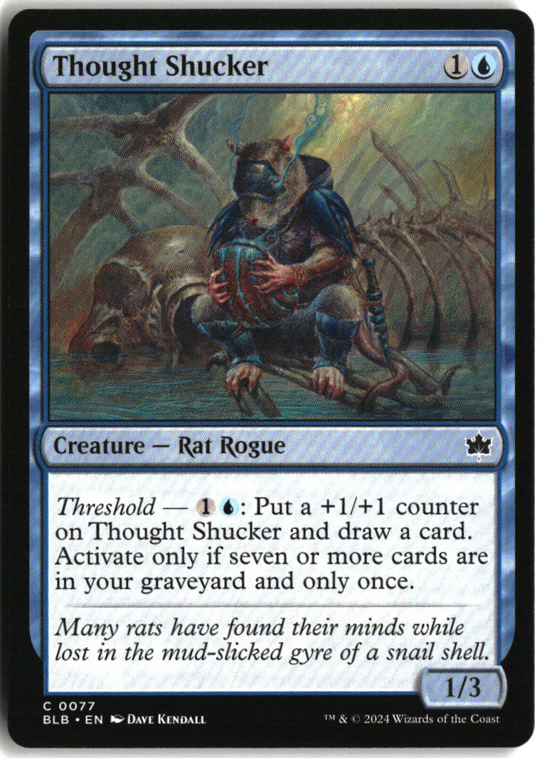 Thought Shucker - Bloomburrow #77 - Near Mint