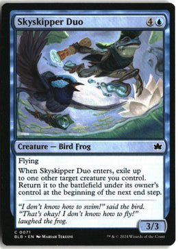 Skyskipper Duo - Bloomburrow #71 - Near Mint - Manual