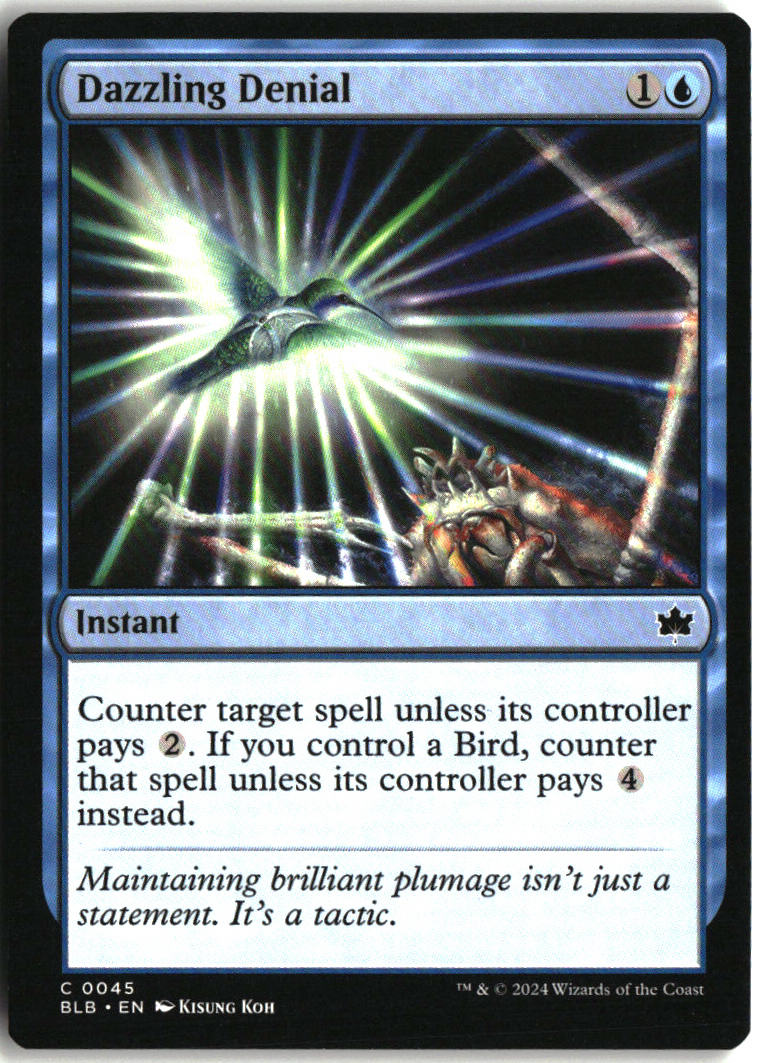 Dazzling Denial - Bloomburrow #45 - Near Mint