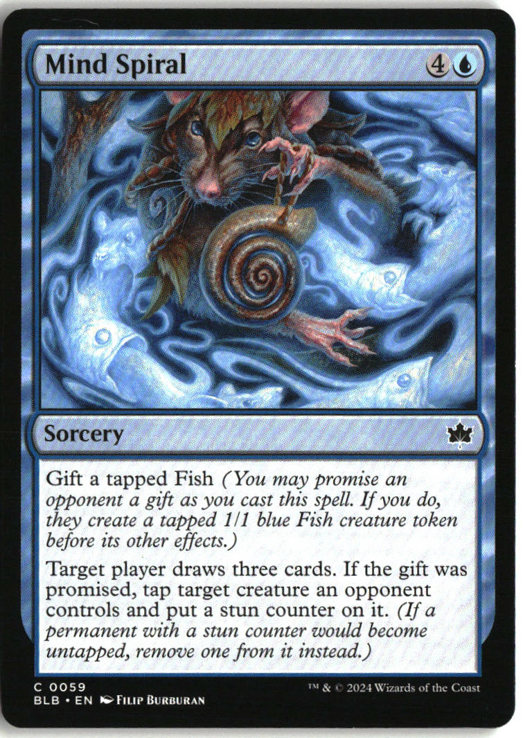 Mind Spiral - Bloomburrow #59 - Near Mint