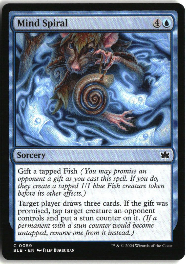 Mind Spiral - Bloomburrow #59 - Near Mint
