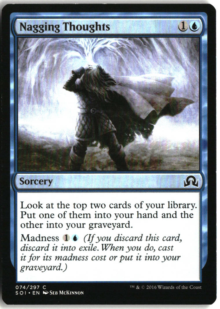 Nagging Thoughts - Shadows over Innistrad #74 - Near Mint