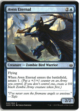Aven Eternal - War of the Spark #42 - Near Mint - Manual