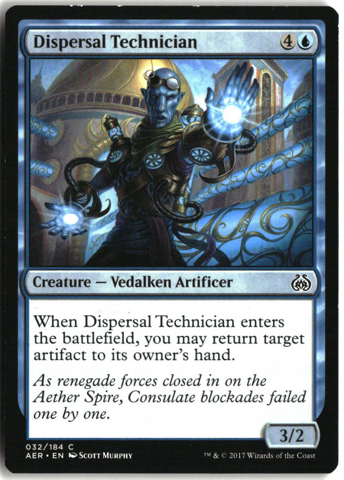 Dispersal Technician - Aether Revolt #32 - Near Mint - Manual