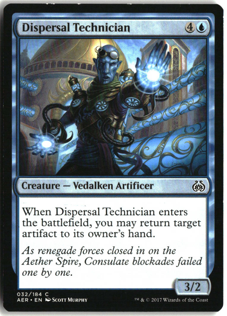 Dispersal Technician - Aether Revolt #32 - Near Mint