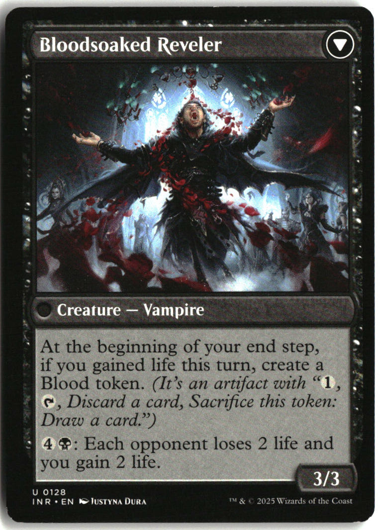 Restless Bloodseeker // Bloodsoaked Reveler - Innistrad Remastered #128 - Near Mint