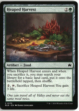 Heaped Harvest - Bloomburrow #175 - Near Mint - Normal