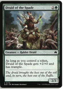 Druid of the Spade - Bloomburrow #170 - Near Mint - Normal