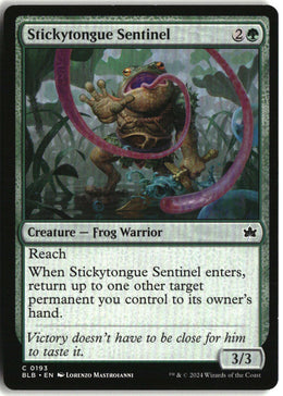 Stickytongue Sentinel - Bloomburrow #193 - Near Mint - Normal